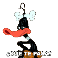 Qué Te Pasa Pato Lucas Sticker - Qué Te Pasa Pato Lucas Looney Tunes Stickers