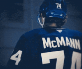 a hockey player is named bobby mcmann