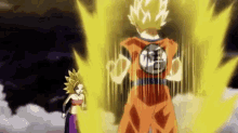 Dragon Ball Super Caulifla GIF - Dragon Ball Super Caulifla Goku GIFs