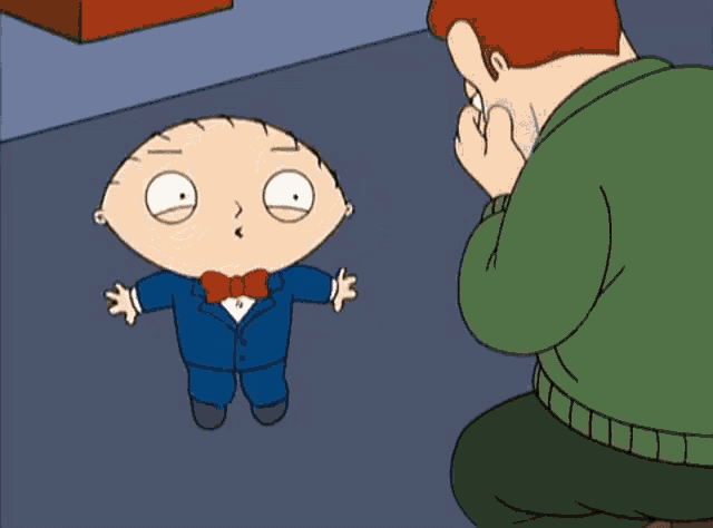 Stewie Griffin Family Guy GIF - Stewie Griffin Family Guy Suit - Discover &  Share GIFs
