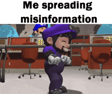 Smg4 Smg3 GIF - Smg4 Smg3 Me Spreading Misinformation GIFs