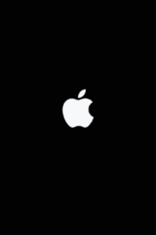 apple logo glitch apple