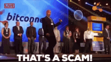 Thats A Scam Bitconnect Coin GIF - Thats A Scam Bitconnect Coin Cryptocurrency GIFs