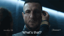 Whats That Master Chief GIF - Whats That Master Chief Pablo Schreiber GIFs