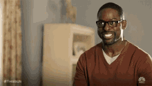 this is us this is us gifs randall pearson sterling k brown smile