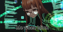 Futaba Blink GIF - Futaba Blink Futaba Blink GIFs