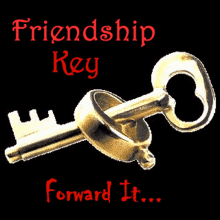 key friendship key forward it