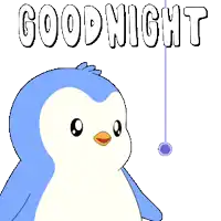 a black and white silhouette of a baby holding a sign that says `` goodnight '' .