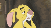 Sigh Rabbit GIF - Sigh Rabbit Winnie The Pooh GIFs