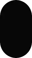 a black circle with a picture of a person inside of it