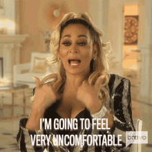 Im Going To Feel Very Uncomfortable Karen Huger GIF - Im Going To Feel Very Uncomfortable Karen Huger Real Housewives Of Potomac GIFs