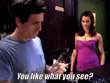 Jaimie Alexander Its Always Sunny In Philadelphia GIF - Jaimie Alexander Its Always Sunny In Philadelphia You Like What You See GIFs
