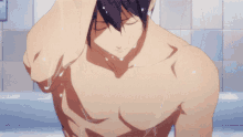 Swimming Muscles GIF - Swimming Muscles Anime GIFs