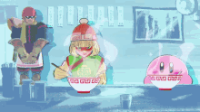 Kirby Ramen GIF - Kirby Ramen Smash Bros GIFs