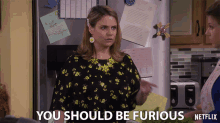 you should be furious kimmy gibbler andrea barber fuller house you should be mad
