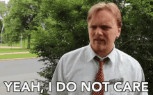 Gus Johnson Dont Care GIF - Gus Johnson Dont Care Do Not Care GIFs