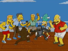 Simpsons Fight GIF - Simpsons Fight Me GIFs