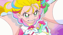 tropical rouge precure cure summer struggling anime pretty cure
