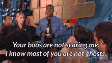 Your Boos Dont Scare Me Boos Not Scaring Me GIF - Your Boos Dont Scare Me Boos Not Scaring Me 30rock GIFs
