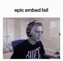 epic embed fail xqc embed