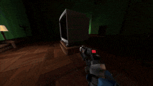 a video game is being played on a computer monitor