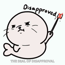 Seal Disapproved GIF - Seal Disapproved Cute GIFs
