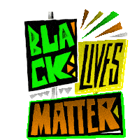 Hust Wilson For Fine Acts Black Lives Matter Sticker - Hust Wilson For Fine Acts Black Lives Matter Blm Stickers