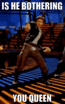 Han Solo Star Wars GIF - Han Solo Star Wars Is He Bothering You Queen GIFs
