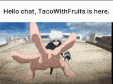 Tacowithfruits Meme GIF - Tacowithfruits Meme Satoru Gojo GIFs