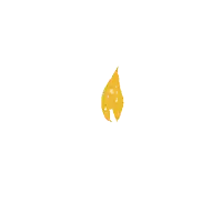 a pixel art of a yellow leaf on a white background .