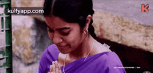 Shy.Gif GIF - Shy Swathi Prayer GIFs