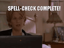 Spell Check GIF - Spell Check Complete Cheer GIFs
