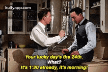 Your Lucky Day'S The 24th.What?It'S 1:30 Airoady, It'S Morning!.Gif GIF - Your Lucky Day'S The 24th.What?It'S 1:30 Airoady It'S Morning! Person GIFs