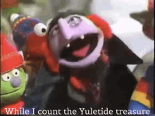 The Count Muppet Family Christmas GIF - The Count Muppet Family Christmas Sesame Street GIFs