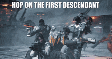 Tfd The First Descendant GIF - Tfd The First Descendant Hop On The First Descendant GIFs