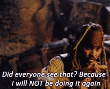 Pirates Of The Caribbean Jack Sparrow GIF - Pirates Of The Caribbean Jack Sparrow Did Everyone See That GIFs