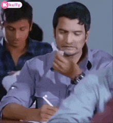 Cheating In Exams.Gif GIF - Cheating In Exams Neethaane En Ponvasantham Santhanam GIFs