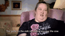 Milk Out Cow GIF - Milk Out Cow Mama June GIFs