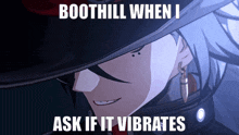 Boothill Vibrate GIF - Boothill Vibrate Settings GIFs
