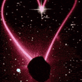 a close up of a woman 's face with a glowing heart in the background