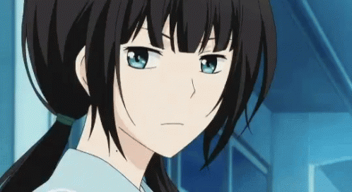 Anime Tear Png  Fake Smile Anime Girl Transparent Png  Transparent Png  Image  PNGitem
