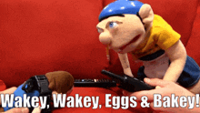 Sml Jeffy GIF - Sml Jeffy Wakey Wakey Eggs And Bakey GIFs