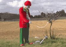 Clown Watering Plant GIF - Clown Watering Plant Rip GIFs