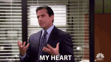 My Heart Soars Michael Scott GIF - My Heart Soars Michael Scott Steve Carell GIFs