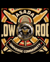 a logo that says low rock universe community