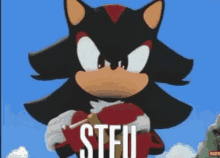 shadow the hedgehog angry face