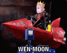 Wen Moon Rocket GIF - Wen Moon Moon Rocket GIFs