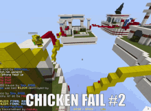 Chicken Fail Hypixel GIF - Chicken Fail Hypixel Bed Wars GIFs