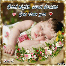 Good Night Sweet Dreams GIF - Good Night Sweet Dreams God Bless You GIFs