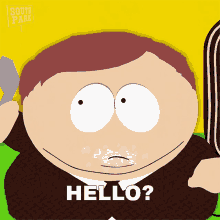 Hello Eric Cartman GIF - Hello Eric Cartman South Park GIFs